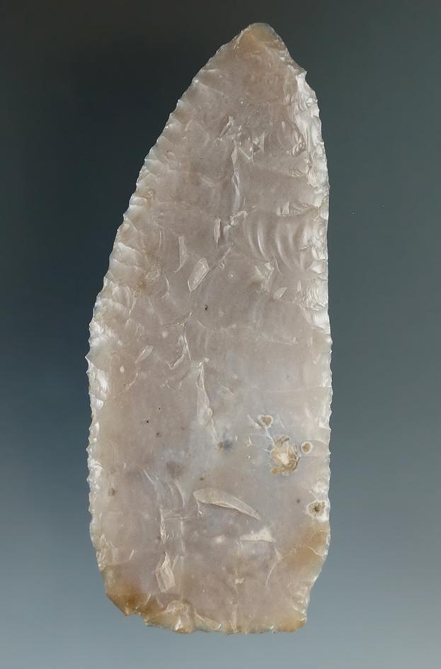 Beautiful material on this 4" Semi-translucent Agate Knife found near the Columbia River.