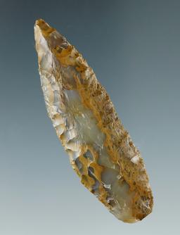 Unique material on this 2 1/2" Cascade made from Agate, found near the Columbia River.