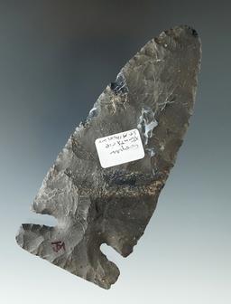 4 3/4" Archaic Sidenotch made from Nellie chert found in St. Albans, Kanawha Co., W. Virginia.