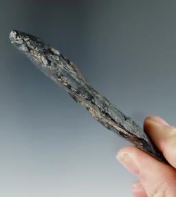 3 13/16" Coshocton Flint Cache Blade found in Wayne Co., Ohio. Ex. Scott Swanger Collection.