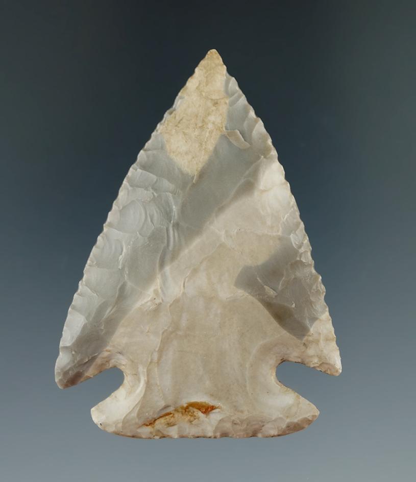 2 1/4" Archaic Cornernotch found in Hardin County Ohio by H. Arden Searson.