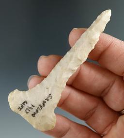 2 15/16" Dovetail Drill - Flint Ridge. Found in Delaware Co., Ohio.