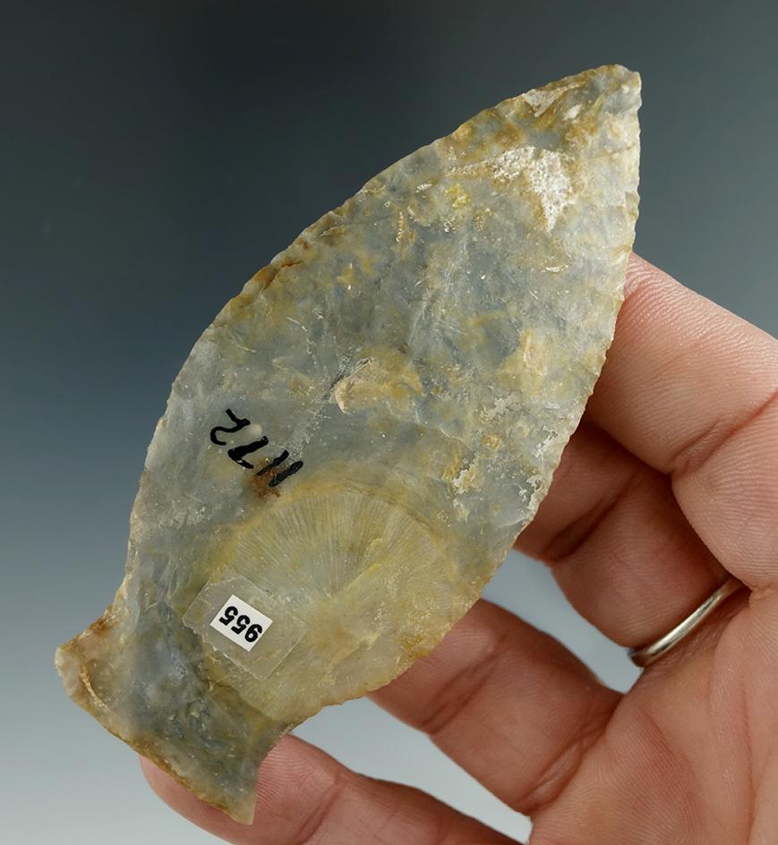 3 9/16" Expanding Stem made from Fossilized Flint found in the Southeastern U.S.