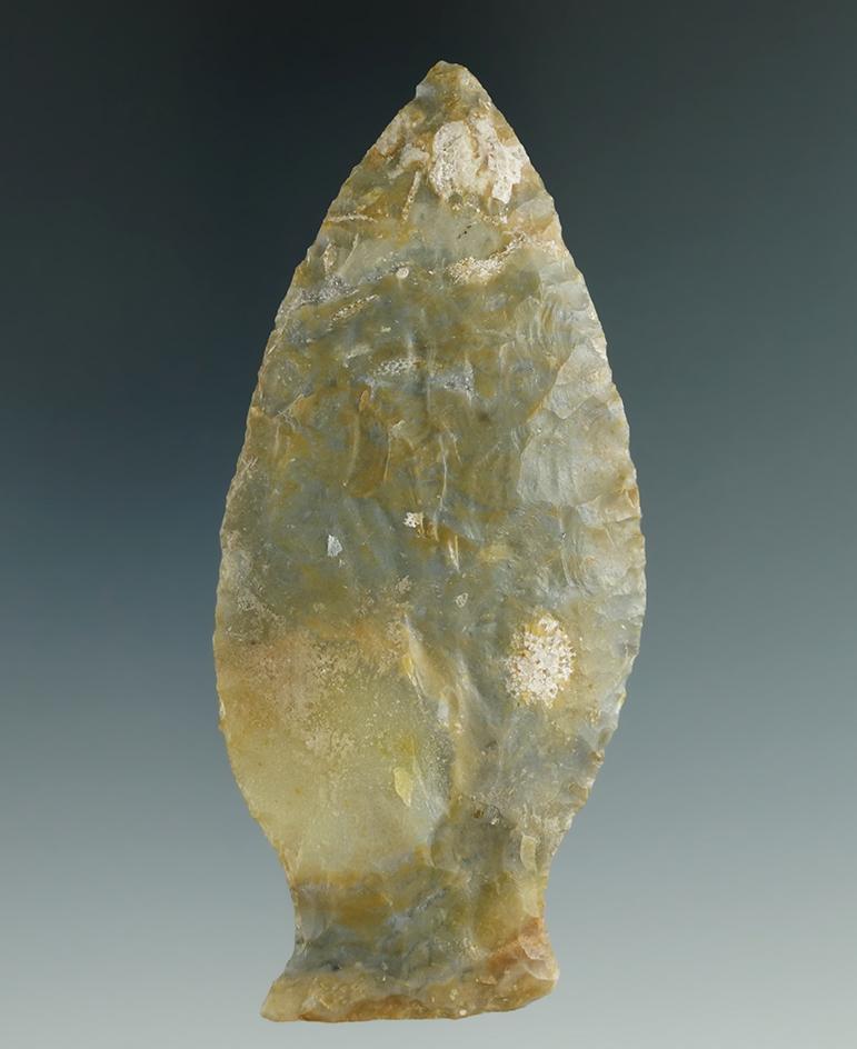 3 9/16" Expanding Stem made from Fossilized Flint found in the Southeastern U.S.