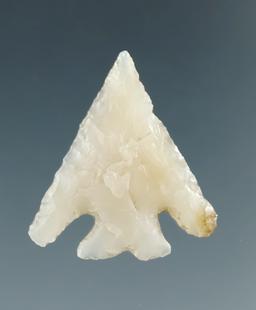 7/8" Eastgate Split Stem made from Translucent White Agate, found near the Columbia River.