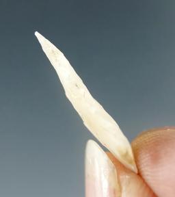 7/8" Eastgate Split Stem made from Translucent White Agate, found near the Columbia River.