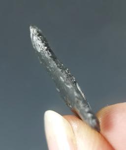 3/4" Columbia Plateau made from Translucent Grey Obsidian, found near the Columbia River.