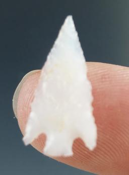 3/4" Columbia Plateau made from Translucent White Agate, found near the Columbia River.