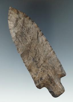 4 3/8" Adena found in Benton Co., Tennessee. Ex. J.D.Strain, M. Martin Collections.