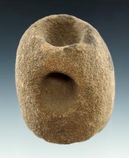 2 3/16" Sandstone Pipe found by Stan Copeland at the Feurt site, Scioto Co., Ohio.