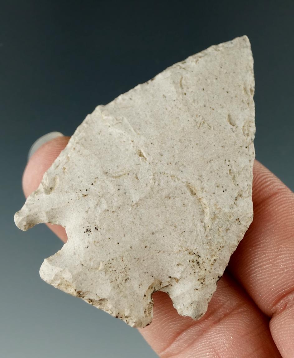 2 1/16" classic style Pentagonal found in Delaware Co., Ohio.