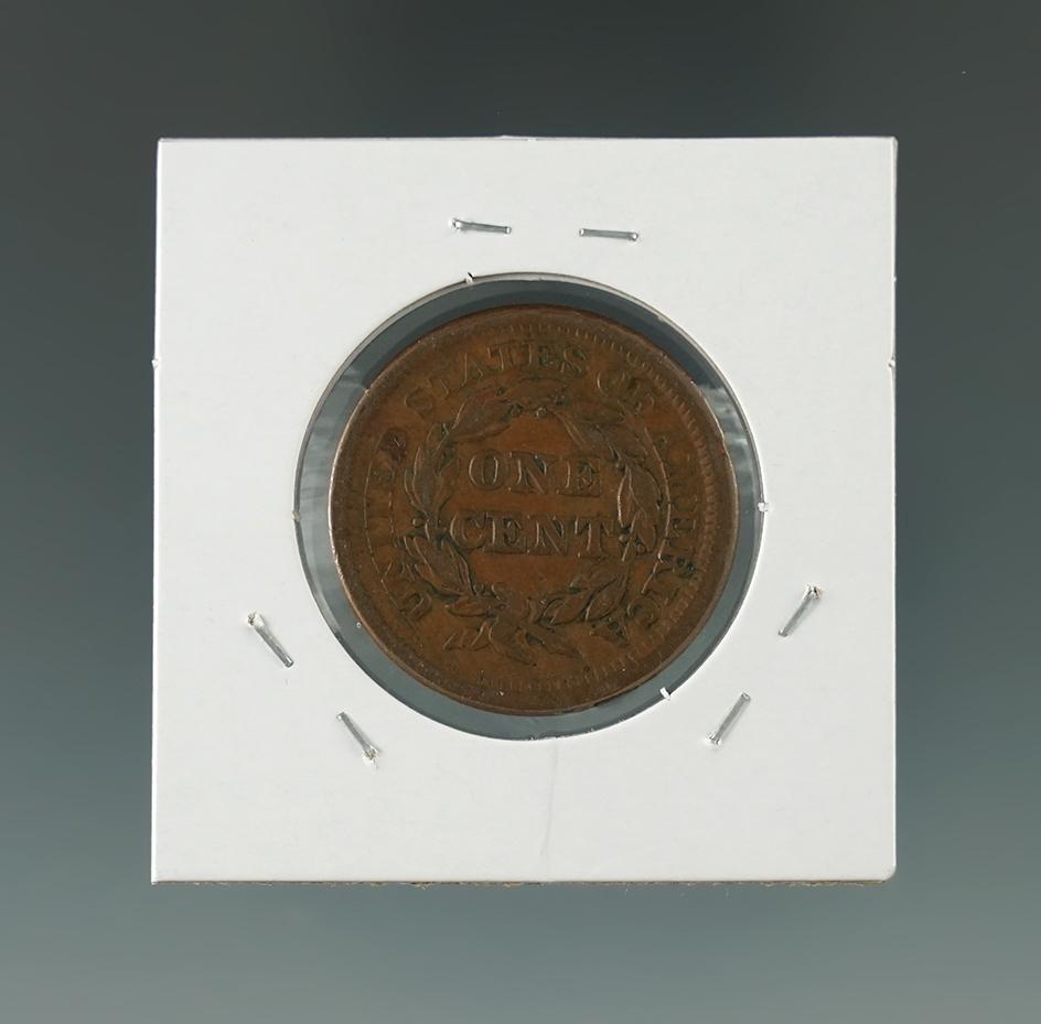 1853 Large Cent.