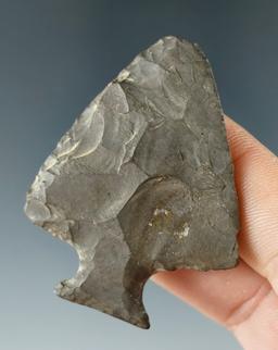 2" Perkiomen point made from Esopus chert found in New York.  Mickey Taylor "Iron Horse" collection.