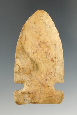 2 5/8" Archaic Sidenotch that is very well styled from nice material. Found in Ohio