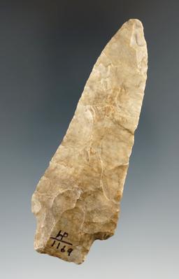 3 9/16" Archaic Knife found in Coshocton Co., Ohio. Ex. Danny Brenneman.