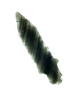 Excellent style on this 1 1/4" Obsidian Dagger point found near Wakemap mound, Columbia River.
