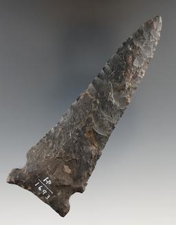 Large and nice! 4 1/2" Meadowood knife found in Ashland Co., Ohio. Ex. Jack Hooks.