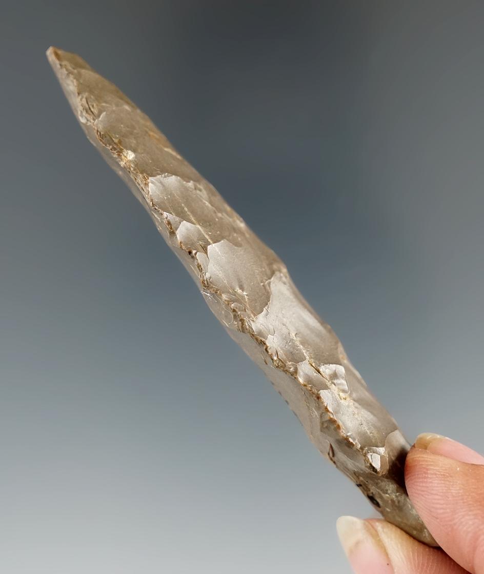 3 3/8" heavily patinated Fishspear found in Ohio.