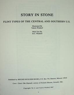 Book: Story in Stone by D.C. Waldorf.