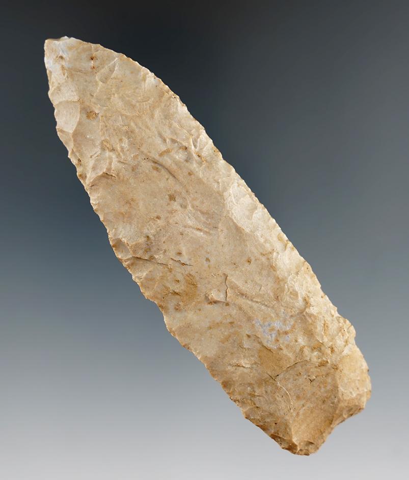 4 3/16" Lanceolate made from Ft. Payne Chert, found in Kentucky.