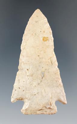 2 9/16" Cornernotch made from Flint Ridge Flint, found in Holmes Co., Ohio.