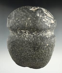 5 1/2"full grooved hardstone Axe found in Eastern South Dakota.