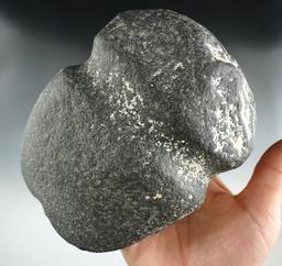 5 1/2"full grooved hardstone Axe found in Eastern South Dakota.