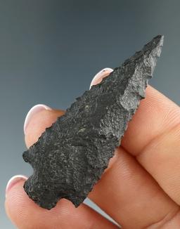 Pictured! 2" Walulla Gap that is nicely made from basalt found near the Snake River, Washington.