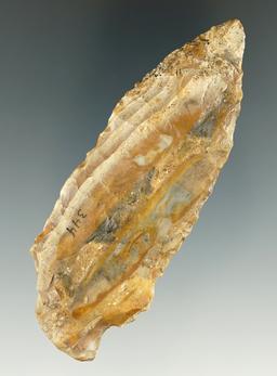 Beautiful material - 3 1/2" Mozarkite Flint Etley with some ancient salvage to the basal area. MO.