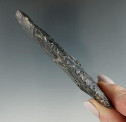 3 5/16" Coshocton Flint Paleo Knife found in Henry Co., Ohio.