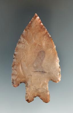 2 13/16" Pedernales point found in Central Texas. Comes with a Partain COA.