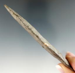 3 3/8" Nellie Chert Paleo Lanceolate found in Putnum Co., Ohio.