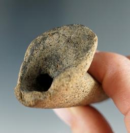 3"  clay Pipe section found in Eaton Co., Michigan.