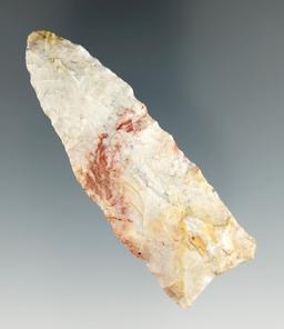 3" Flint Ridge Flint lanceolate found in Ohio.