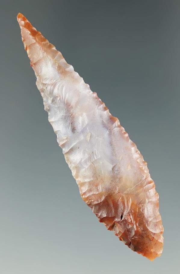 2 3/4" Cascade made from brown and gray Agate. Found near the Columbia River, Oregon. Pictured.