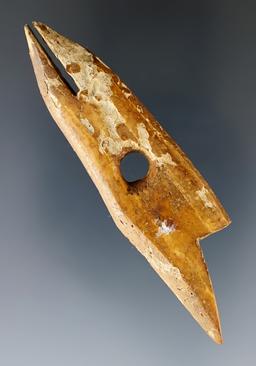 3 3/8" Inuit Harpoon toggle found in Alaska.