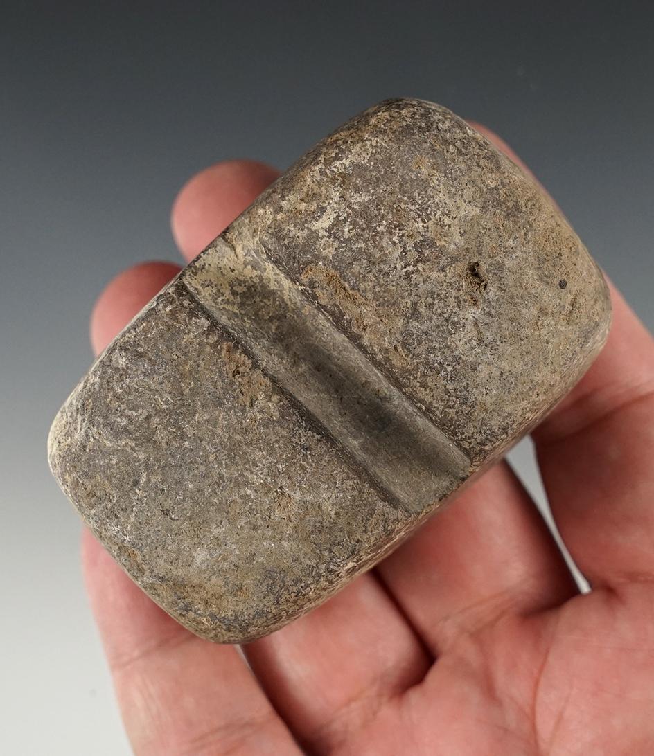 2 5/8" long arrow shaft polishing stone found in New Mexico.