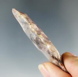 2 5/16" Heavy Duty made from beautiful Flint Ridge Flint. Found in Licking Co., Ohio.