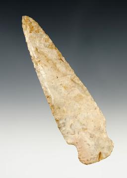 4 3/8" Burlington Beveled Blade, found in Illinois.