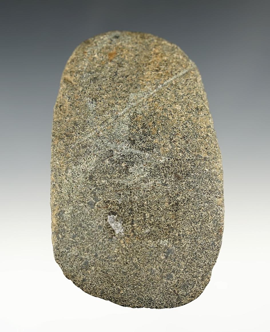 4 1/8" Hardstone Adze found in Hancock Co., Illinois.