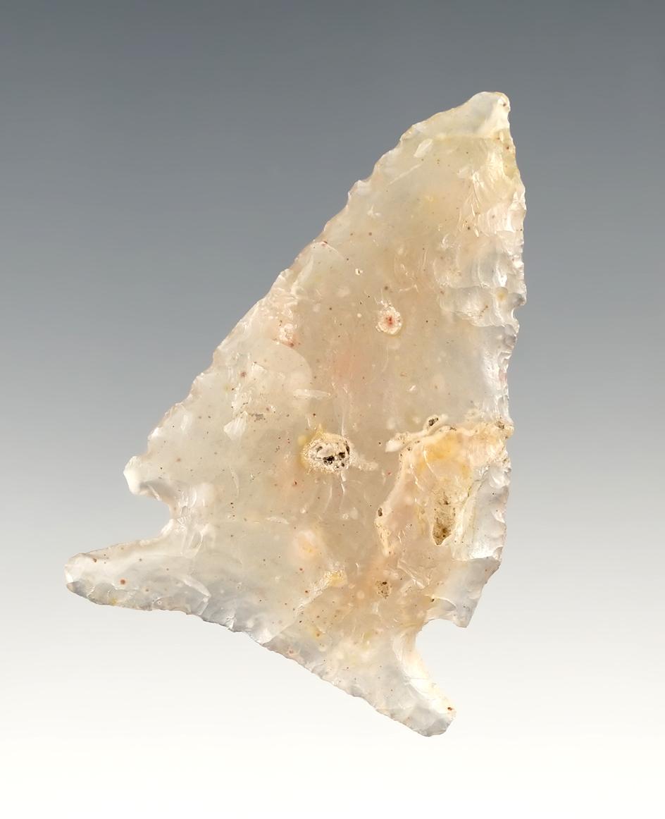 Ex. Museum! Exceptional! 2 1/4" Texcoco - beautiful highly translucent Agate. Texas.