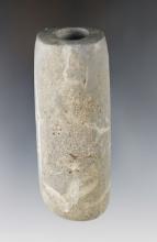 3 1/4" Tube Bannerstone found in Allen Co., Ohio. Ex. Jim Hovan collection.