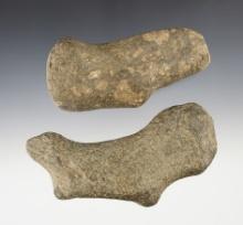 Pair of nice Birdstone Preforms found in the Midwestern U.S. The largest is 5".