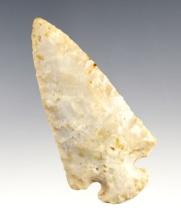 2 7/8" Dovetail made from Flint Ridge Flint found in Crawford Co., Ohio.