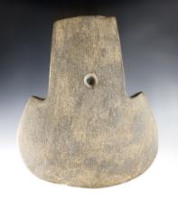 6" Spatulate Pendant found in Hale Co., Alabama. Ex. B.W. Stephens collection.