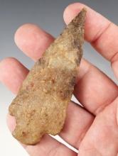 3 11/16" Archaic Knife made from Quartzite. Ex. Walter Dudkewitz Collection. Bennett COA.