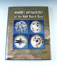 Hardcover Book: "Mimbres Archaeology of the Nan Ranch Ruin" by Harry J. Shafer, 2003.