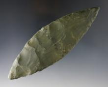 Large 6 9/16" Bi-Pointed Knife found in the Western U.S. Nicely made example.