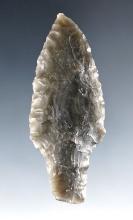 2 3/8" Paleo Parman. Found by Fred Heimbigner, Lake Co., Oregon.  Comes with a Stermer COA.