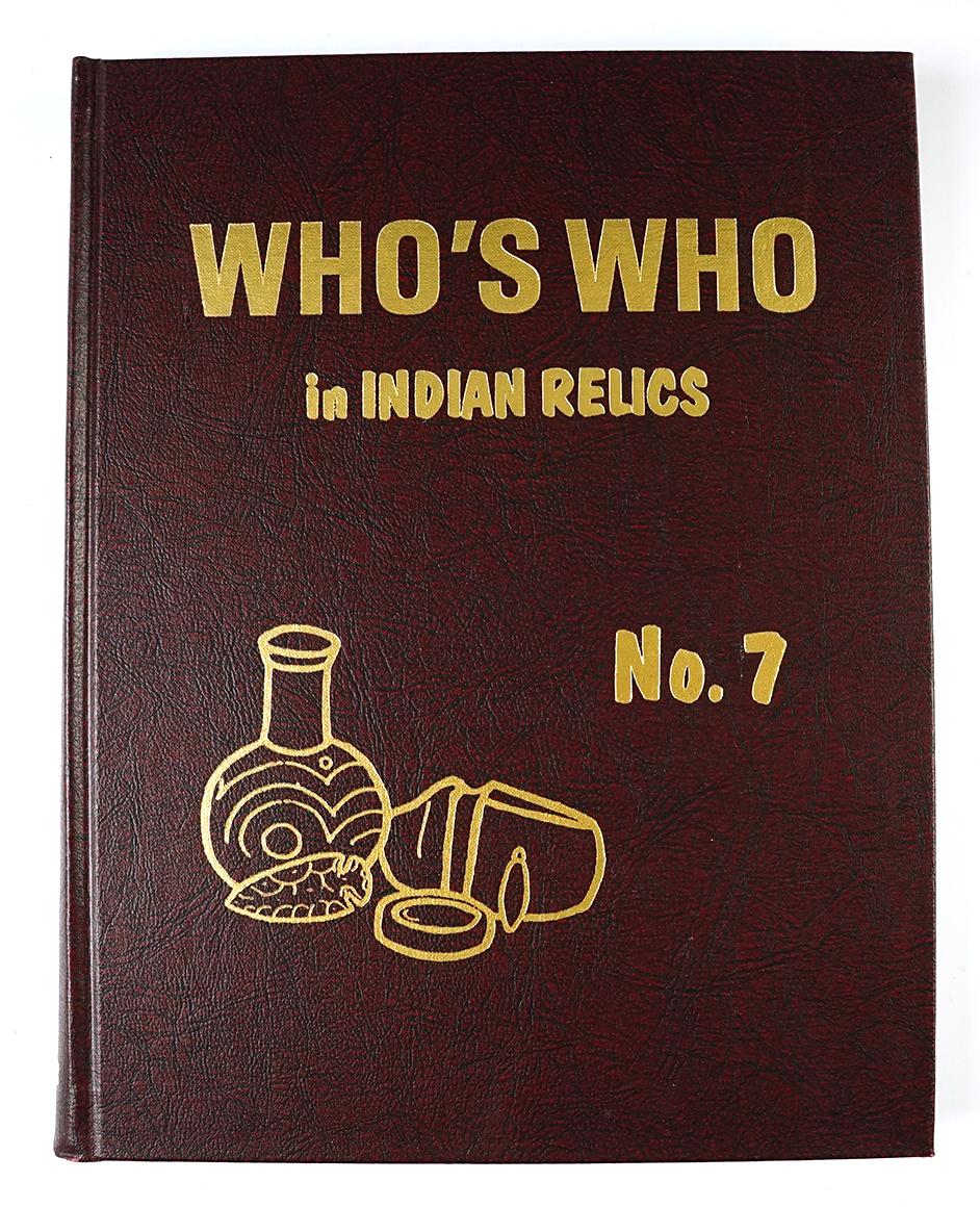 Hardback Book: Who's Who in Indian Relics No. 7 - First Edition 1988.